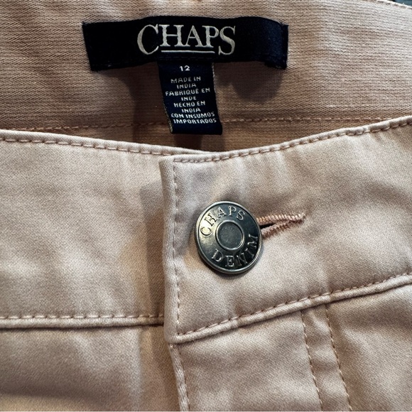 Chaps‎ Powder Pink Capris -  Size 12 - Great Condition - Picture 4 of 4